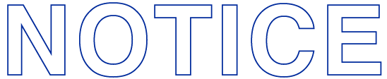 NOTICE