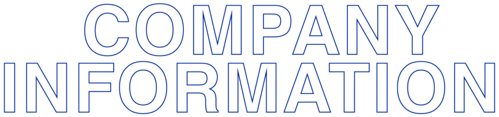 COMPANY INFORMATION